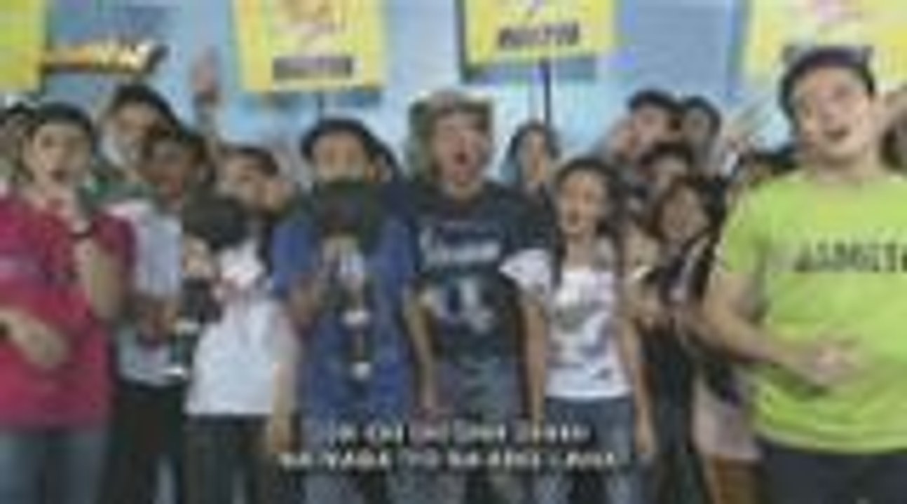 Edgar Allan sings Na Sa'Yo na ang Lahat ala Daniel Padilla in Singing Mo To