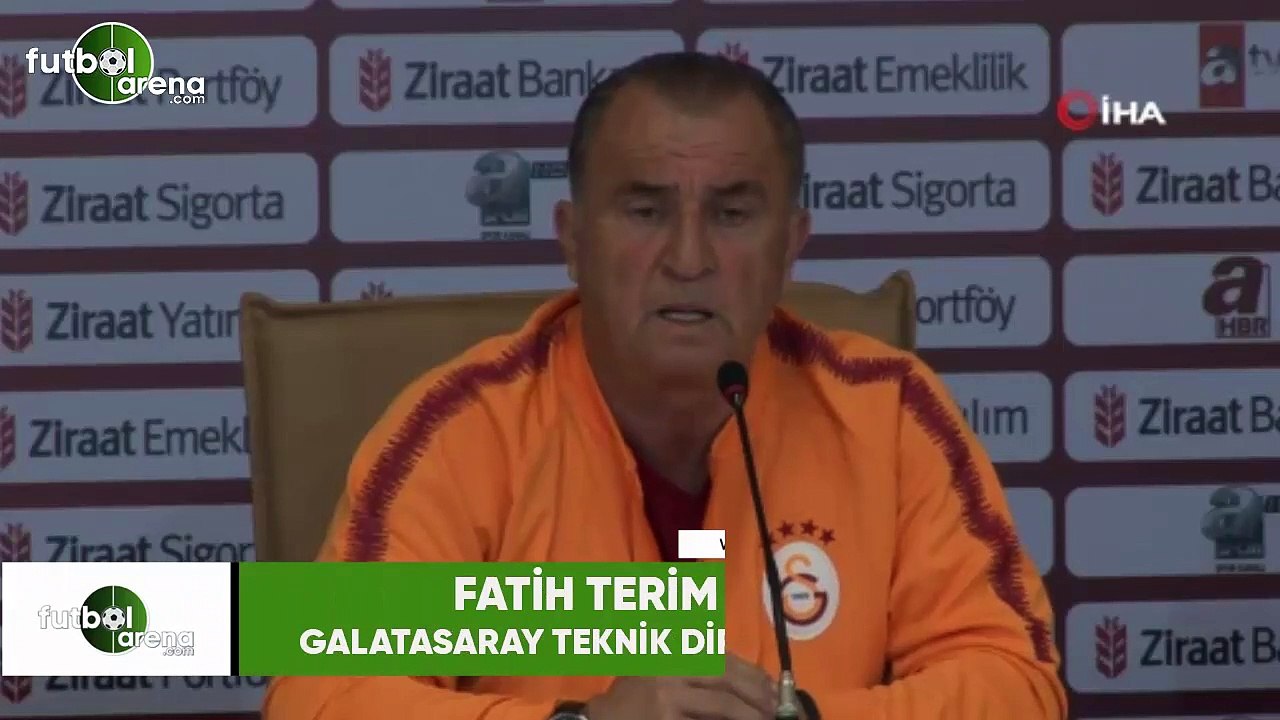 Fatih Terim: "Bu hafta kupa haftası"