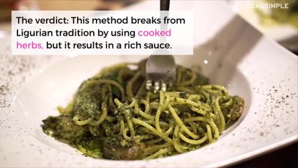 I Tried Making Pesto 3 Ways—The Best Was the Most Basic