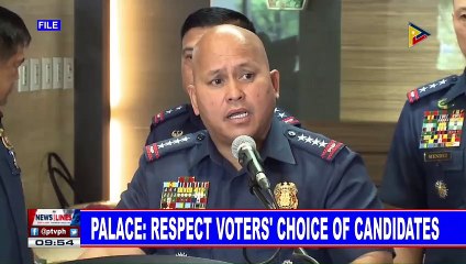 Palace: Respect voters' choice of candidates