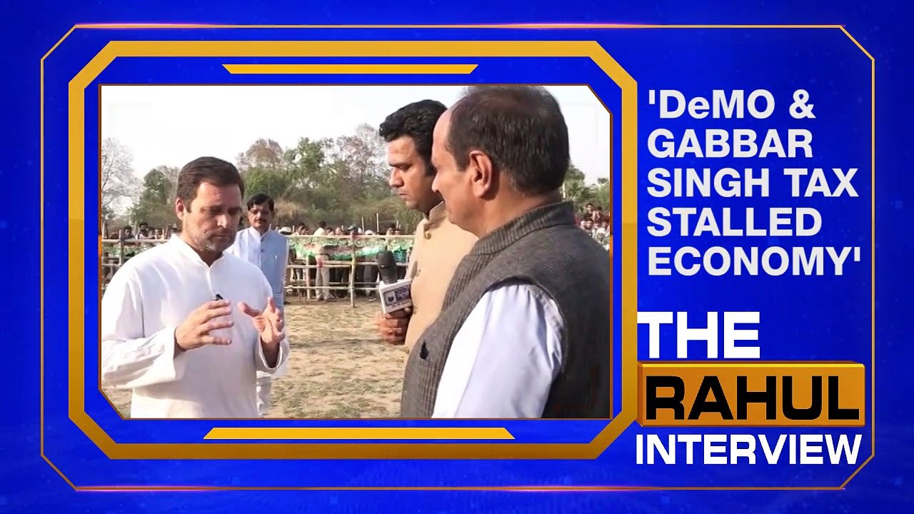 Congress President Rahul Gandhi Exclusive Interview On NewsX — No options, India Needs Nyayt