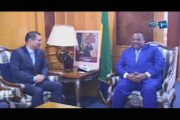 RTG/L’ambassadeur de Chine au Gabon a été reçu en audience par le premier Ministre à son cabinet