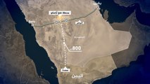 شاهد.. كيف هاجمت طائرات الحوثي المسيرة أنابيب النفط السعودية؟