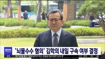 '뇌물수수 혐의' 김학의 내일 구속 여부 결정