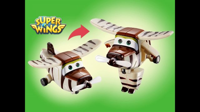 Super Wings Mini Transforming Bello Robot Airplane - Unboxing Demo Review
