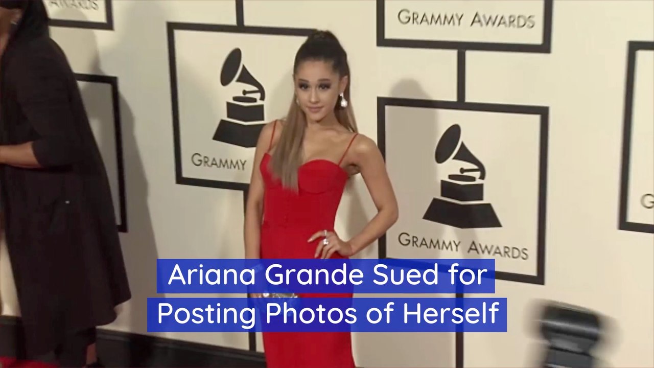 Ariana Grande Is Being Sued Over A Picture Of Herself - video Dailymotion