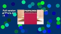 Full version  Propaganda: The Formation of Men's Attitudes  Best Sellers Rank : #3