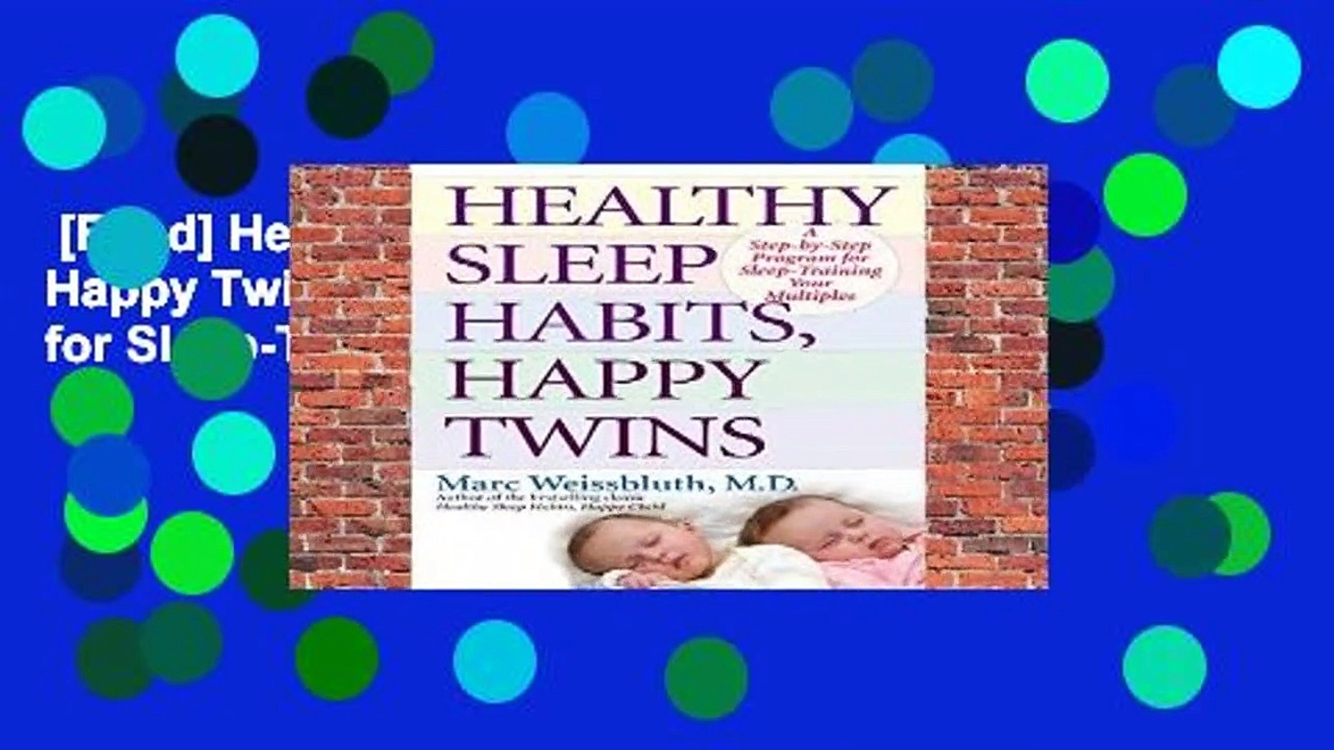 healthy sleep habits happy twins