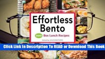Online Effortless Bento: 300 Japanese Box Lunch Recipes  For Online