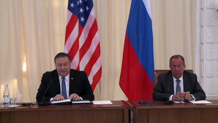 Pompeo exige a Rusia que deje de apoyar a Maduro