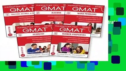 Any Format For Kindle  GMAT Quantitative Strategy Guide Set (Manhattan Prep GMAT Strategy