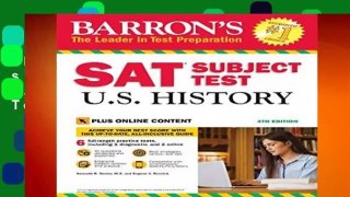 Full E-book  Barron s SAT Subject Test U.S. History with Online Tests Complete