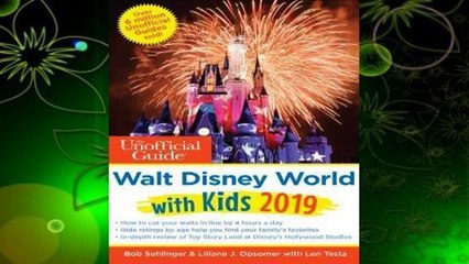 Full E-book  Unofficial Guide to Walt Disney World with Kids 2019 Complete