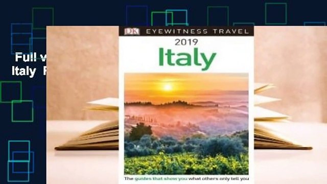 Full version DK Eyewitness Travel Guide Italy For Kindle