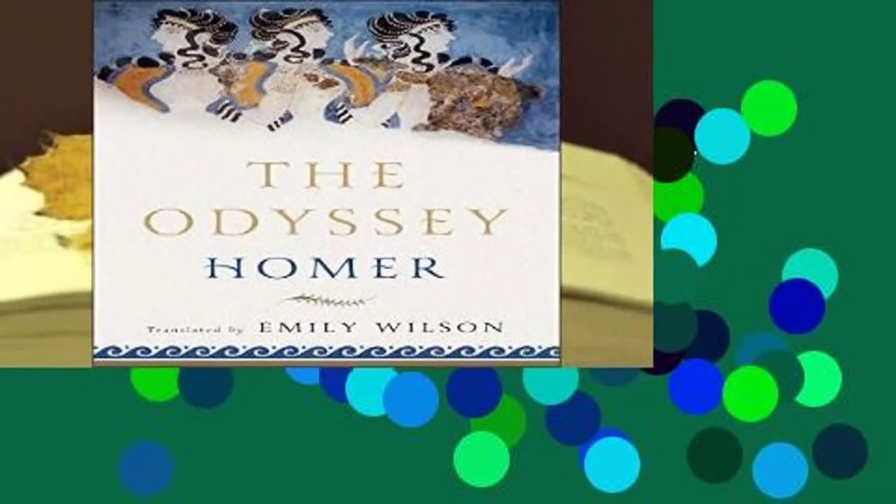 About For Books  The Odyssey by Homer Homer