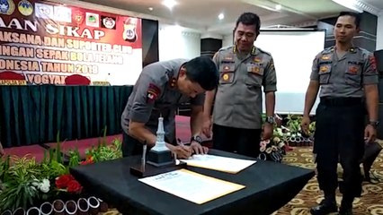 Jelang Liga 1 2019, Polda DIY Ajak Suporter Jaga Kondusivitas