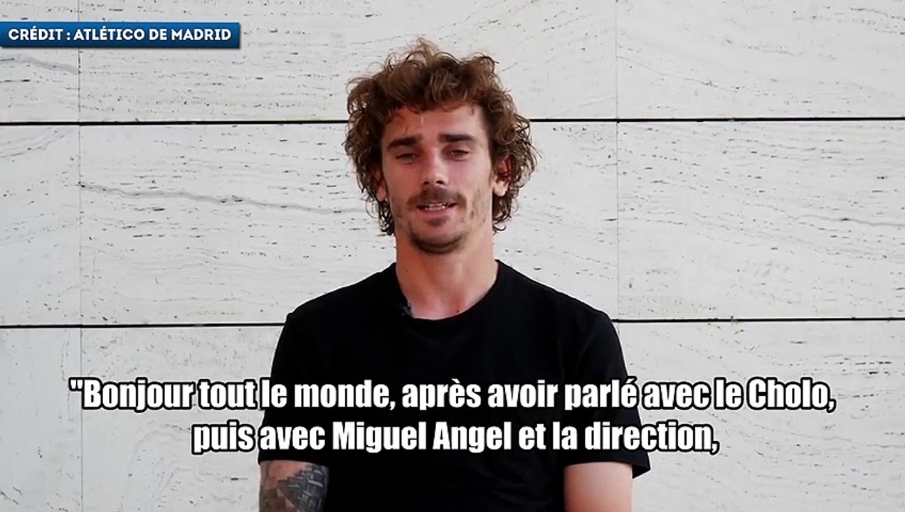 Antoine Griezmann annonce son départ de l'Atlético de Madrid