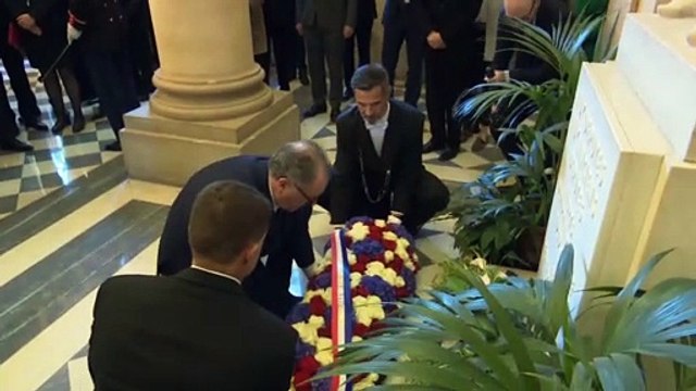 Commémoration de la Victoire du 8 mai 1945 avec dépôt de gerbe à l’Assemblée nationale - Mardi 14 mai 2019