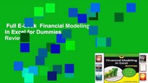 Full E-book  Financial Modeling in Excel for Dummies  Review