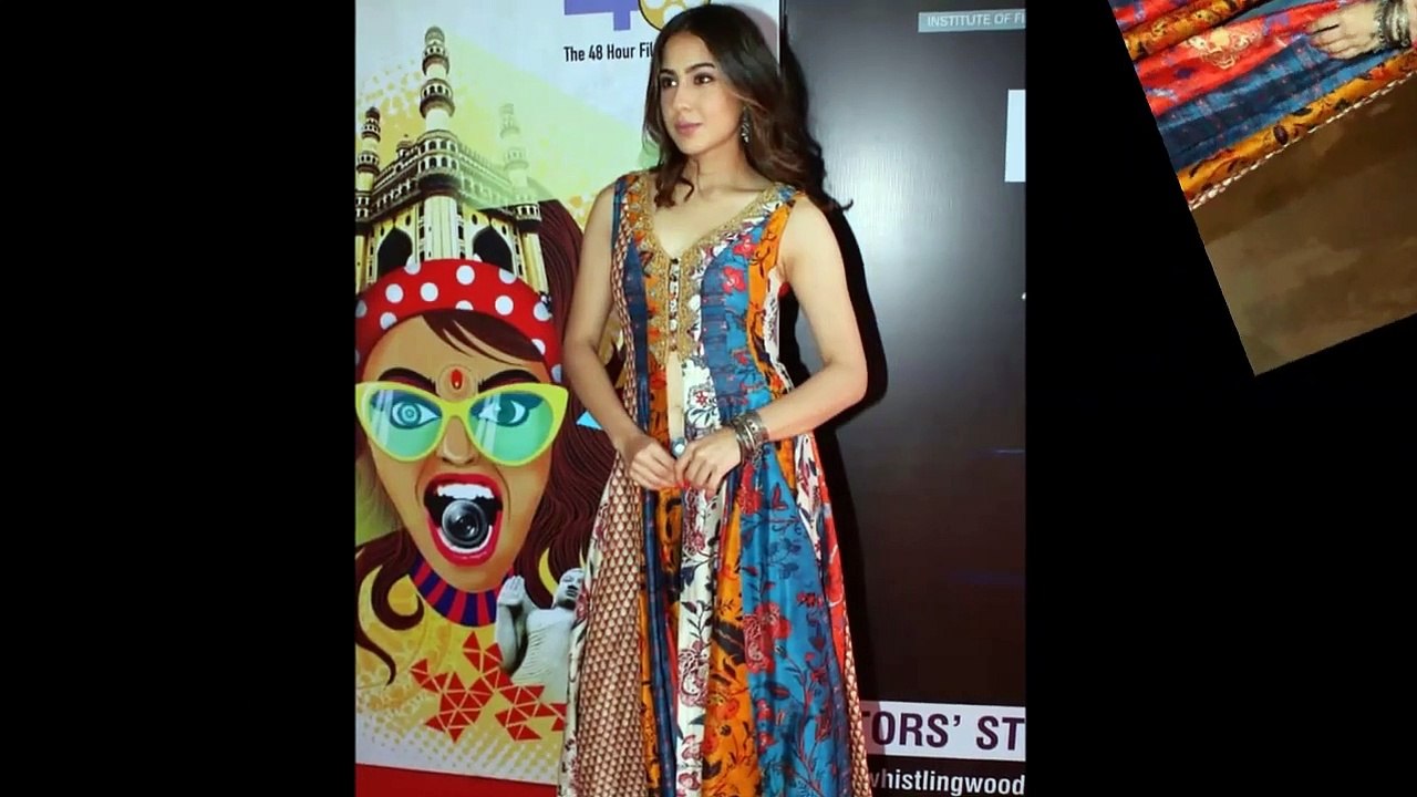 Lovely Sara Ali Khan Spotted For Film Promotion