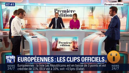 Européennes: les clips officiels