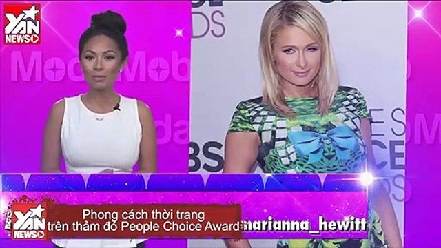 [Video News] Soi gu thời trang của sao trong People Choice Award 2013