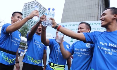 Peringati Hari Ginjal Sedunia, Danone Aqua Ajak Ribuan Warga Ikuti Jalan Sehat