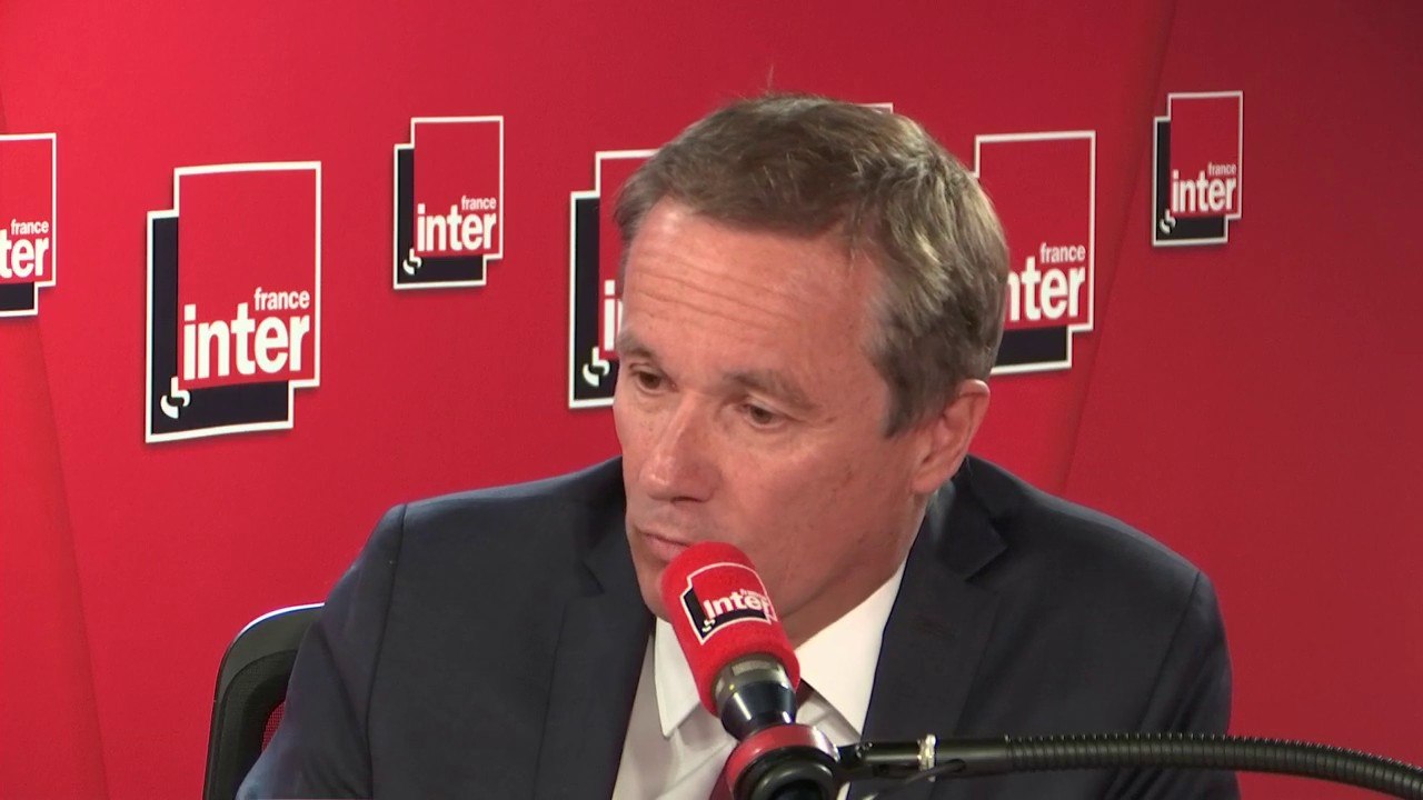 Nicolas Dupont-Aignan, tête de liste "Debout la France" aux élections européennes : ""Sur les 11 milliards que l'on donne chaque année, je veux en rendre 9 aux Français"