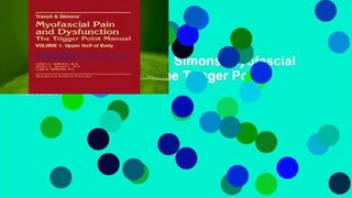 Complete acces  Travell  Simons' Myofascial Pain and Dysfunction: The Trigger Point Manual: