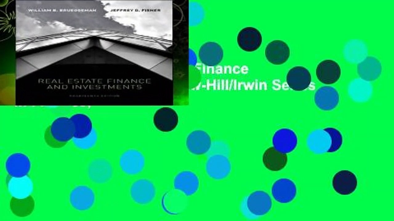 Full version  Real Estate Finance   Investments (The McGraw-Hill/Irwin Series in Finance,