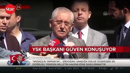 YSK Başkanı Güven: Sadece sandık kurulları değişecek