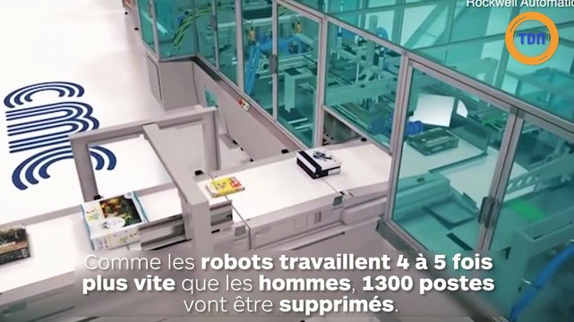 Amazon va s'équiper de robots hyper efficaces pour remplacer 1300 employés !