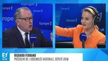 Un élu LFI appelle à soutenir le RN aux européennes : Richard Ferrand observe 