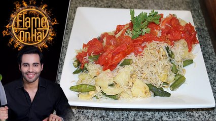 Peanut Vegetable Rice Recipe by Chef Basim Akhund 14 May 2019