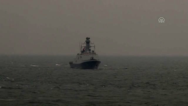 Denizkurdu-2019 Tatbikatında Su Üstü Hedeflerine Atış Yapıldı