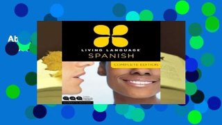 About For Books  Living Language Spanish  Best Sellers Rank : #1