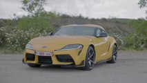 Toyota GR Supra Design Preview in Yellow