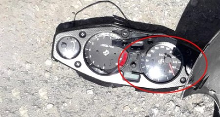 2 Kişinin Öldüğü Kazada, Motosikletin Kadranı 280'de Takılı Kaldı