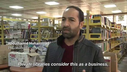 In Iraq, academics restock Mosul's barren bookshelves