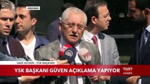 YSK Başkanı Sadi Güven'den 'Seçmen Listesi' Açıklaması