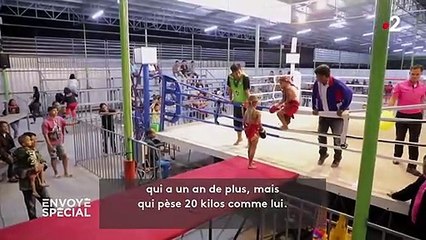 Thaïlande : "Envoyé spécial" à la rencontre de boxeurs de 6 ans qui montent sur le ring pour de l'argent