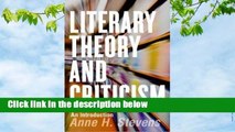 About For Books  Literary Theory and Criticism: An Introduction  Review