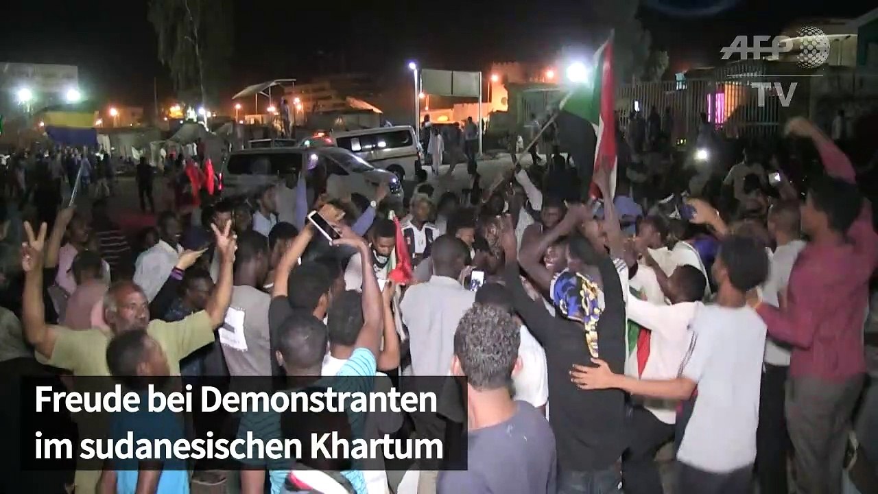 Sudan: Militär und Demonstranten einigen sich auf Übergangsphase