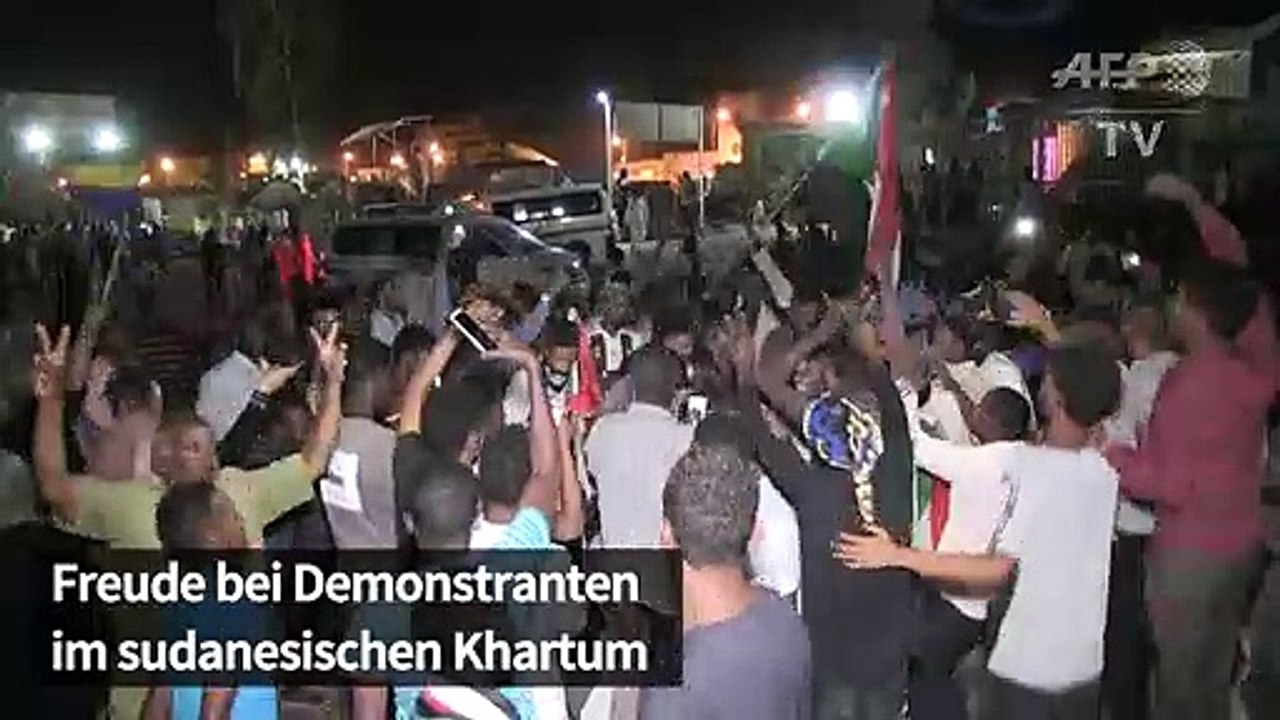 Sudan: Militär und Demonstranten einigen sich auf Übergangsphase