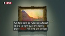 UN TABLEAU DE MONET VENDU 110,7 MILLIONS DE DOLLARS AUX ENCHÈRES À NEW YORK