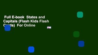 Full E-book  States and Capitals (Flash Kids Flash Cards)  For Online