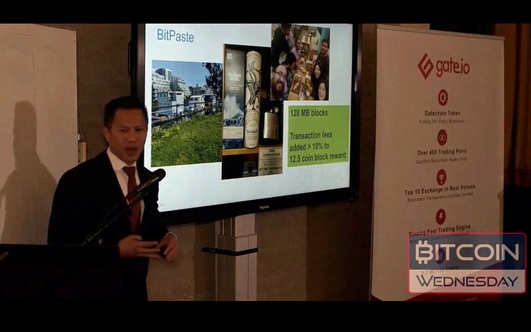 Jimmy Nguyen speaks at Bitcoin Wednesday (May 2019)