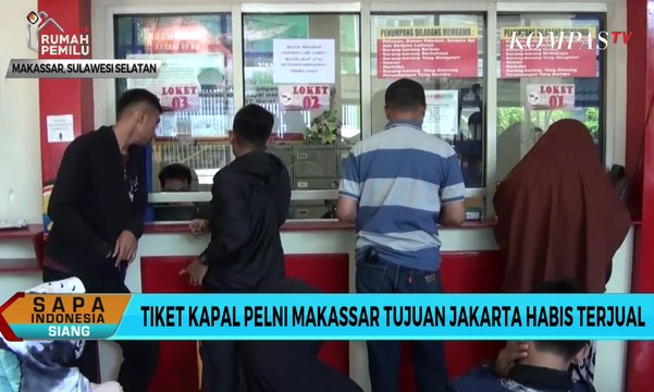 Tiket Kapal Pelni Makassar Tujuan Jakarta Habis Terjual
