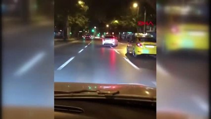 Bağdat Caddesi'nde Trafik Magandası Kamerada