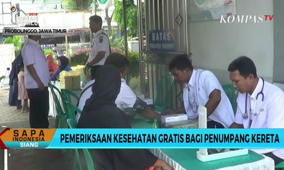 Pemeriksaan Kesehatan Gratis Bagi Penumpang Kereta
